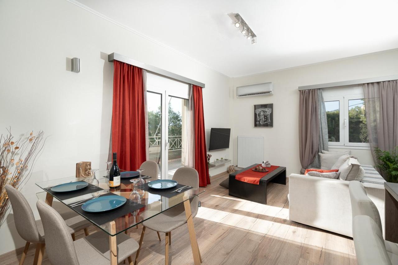 Mtc-Sfs Apartment By The Sea And Airport Pórto Ráfti Dış mekan fotoğraf